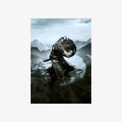 The Range The Elder Scrolls V Skyrim Limited Edition Art Print - Multi