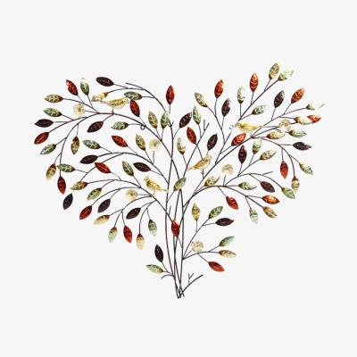 The Range Entwined Heart Tree Metal Wall Art