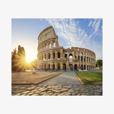The Range Rome Colosseum Landmark Diamond Painting Kit - Multi