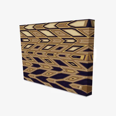 The Range Graphic Art on Canvas - Yellow / 31cm / 41cm