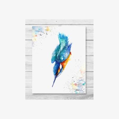 The Range Kingfisher Canvas - Blue / 81cm