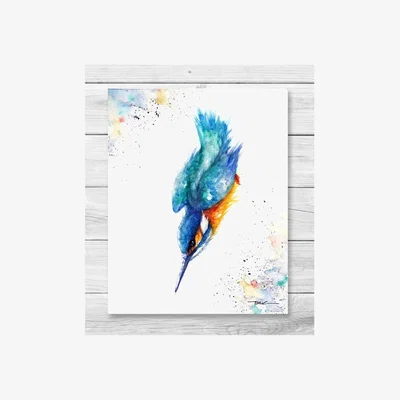 The Range Kingfisher Canvas - Blue / 81cm