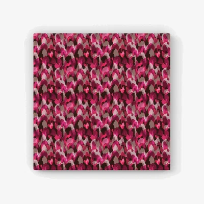 The Range Modern Pink Animal Print HD Metal Print - Pink / 56cm
