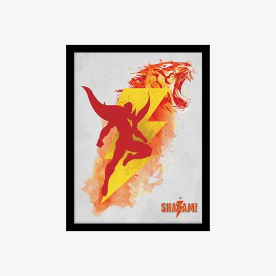 The Range Shazam (Shazam s Might) Framed Print