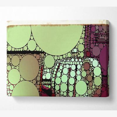 The Range Teacup Canvas Print Wall Art - Yellow / 81.28cm