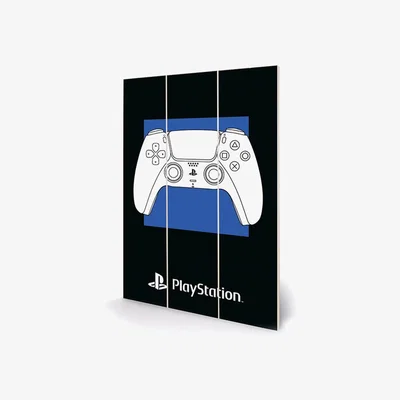 The Range PlayStation (Bold Controller) Wall Art - Colourful
