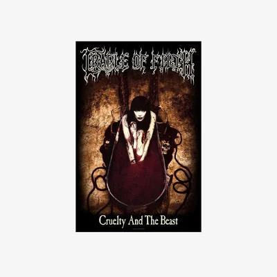 The Range Cradle Of Filth Cruelty And The Beast Textile Poster - Multicoloured