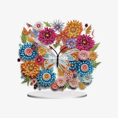 The Range Colourful Floral Diamond Painting Kit - Multi