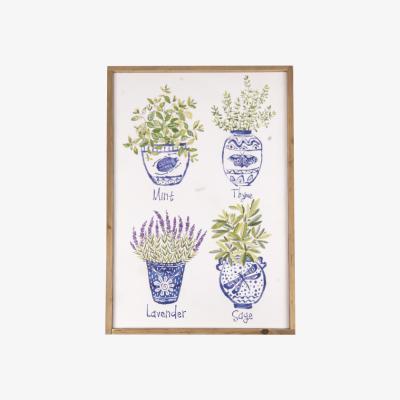 The Range Botanical Herb Wall Art