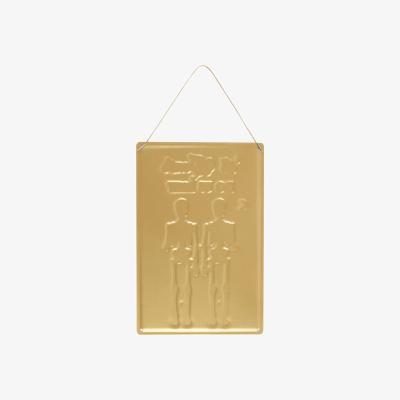 The Range Eternal Love Skeleton Sign - Silver