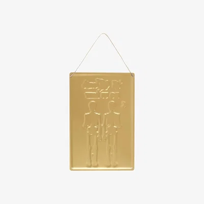 The Range Eternal Love Skeleton Sign - Silver