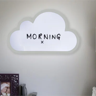 The Range Cloud Hangable Light-Up LED Whiteboard - White