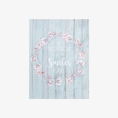 The Range Cotton Wreath Slogan Canvas