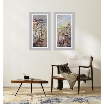 The Range N.Karsan Venice Scene Framed Print
