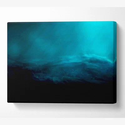 The Range Blue Heaven Canvas Print Wall Art - Yellow / 101.6cm