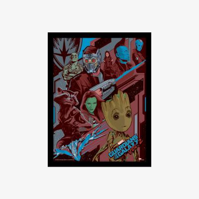 The Range Guardians Of The Galaxy Vol. 2 (Galactic) Framed Print