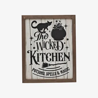 The Range The Wicked Kitchen Framed Plaque - Natural