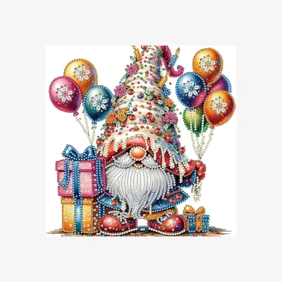 The Range Birthday Gnome Diamond Painting Tabletop - multi