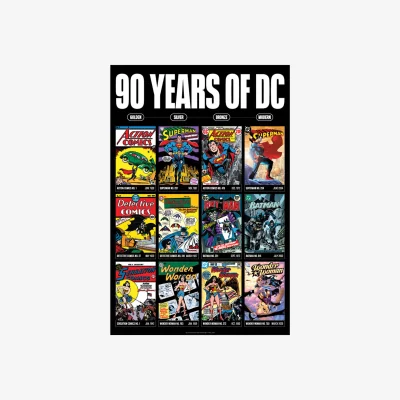 The Range DC Comics 90 Years of DC Art Print - Multi