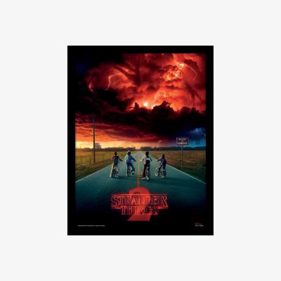 The Range Stranger Things (Mind Flayer) Framed Print