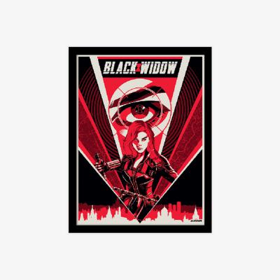 The Range Black Widow (Red Eye) Framed Print
