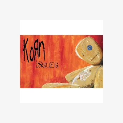 The Range Korn Issues Textile Poster - Orange/Black/Sand