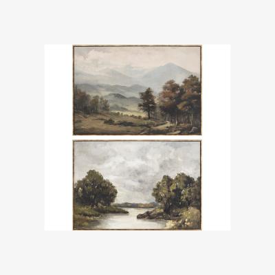 The Range Idyllic Country Scene Framed Art