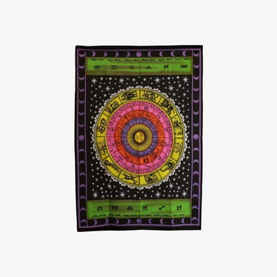 The Range Colorful Zodiac Wall Art 70x110cm - Cosmic Celestial Decor - Multi