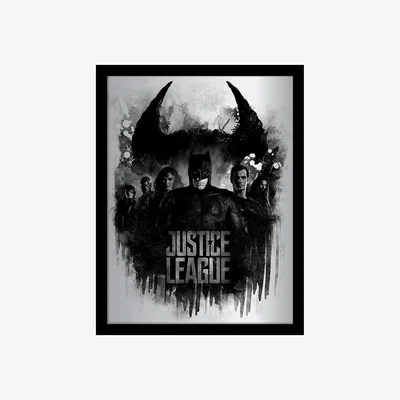 The Range Justice League Movie Dark Horizon Framed Print