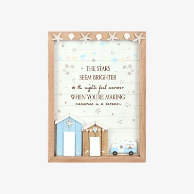 The Range Something Different The Stars Seem Brighter Caravan Plaque - Multicoloured