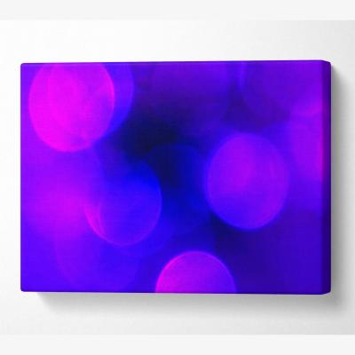 The Range Cerise Blues Canvas Print Wall Art - Yellow / 50.8cm