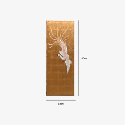 Rockett St George Spectacular Gold Bird Wall Art