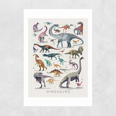 The Range Dinosaurs by Dieter Braun - Orange