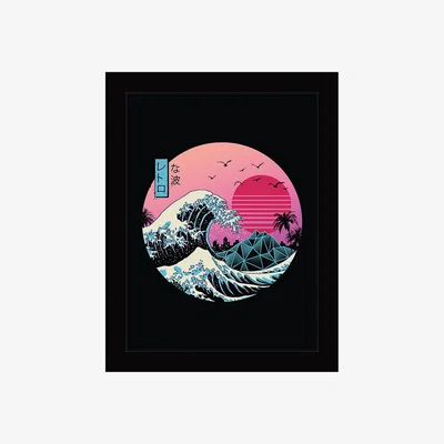 The Range Vincent Trinidad (The Great Retro Wave) Framed Print
