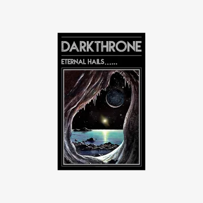 The Range Darkthrone Eternal Hails Textile Poster - Black/Grey/Blue