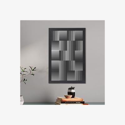 The Range Monochrome Mirrored Art - Monochrome