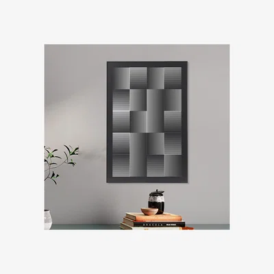 The Range Monochrome Mirrored Art - Monochrome