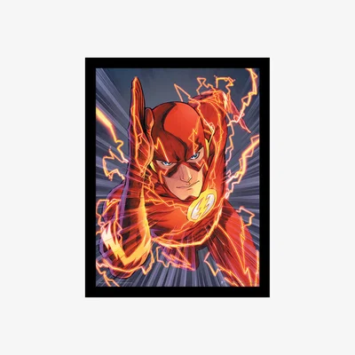 The Range The Flash (Zoom) Framed Print