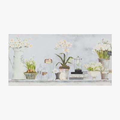 The Range Kathryn White Botanical Flowers Canvas