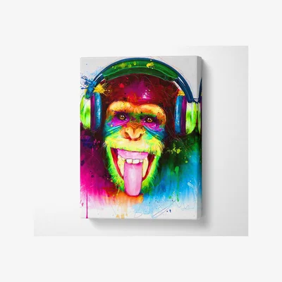 The Range Vibrant Chimp - Yellow / 66cm