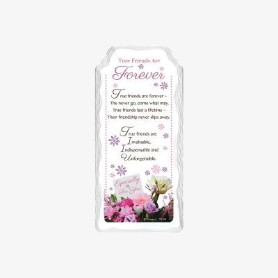 The Range True Friends Are Forever Sentimental Handcrafted Ceramic Plaque - Multi