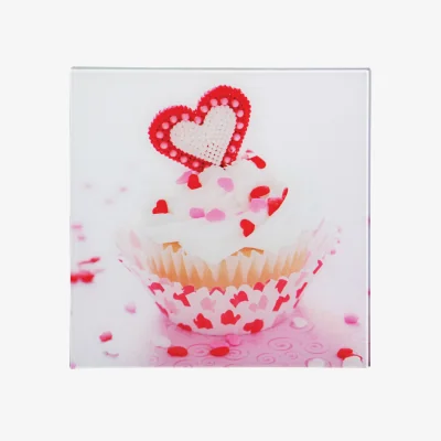 The Range Cupcake Design Wall Art - Multicolour