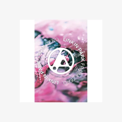 The Range Linkin Park From Zero Textile Poster - Pink