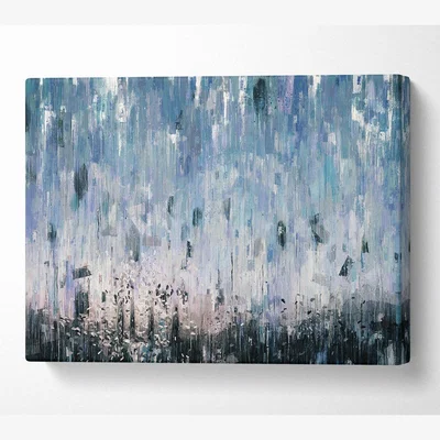 The Range The Abstract Rain - Yellow / Large 26 x 40 Inches