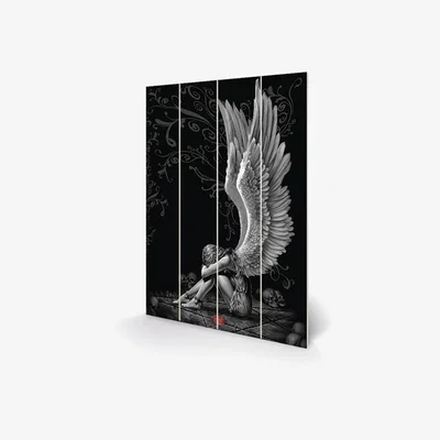 The Range Spiral (Enslaved Angel) Wall Art