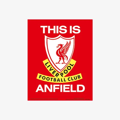The Range Liverpool FC Anfield Stadium 3D Print - Red/White