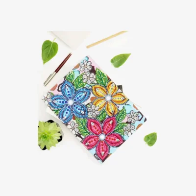 The Range Diamond Painting Art Flower Notebook Kit - Multi