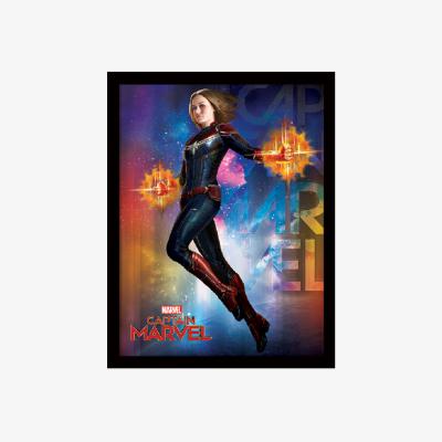 The Range Captain Marvel (Space) Framed Print