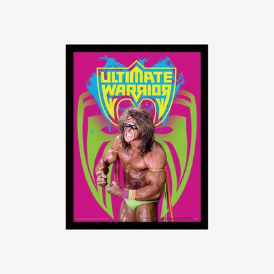 The Range WWE (Ultimate Warrior Flex) Framed Print