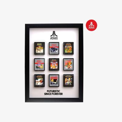 The Range Official Atari Cartridges 3D Wall Art - Multi-colour